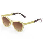 Ocean sunglasses 24.13 Солнцезащитные очки Florencia Transparent Gradient Brown Transparent Yellow / Gold Temple/CAT2
