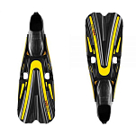 Ласты для плавания с закрытой пяткой Mares Volo Race 410313 размер 36-37 желтый