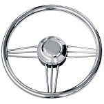 Рулевое колесо Savoretti Armando T14S\37 Ø370мм 19мм 9 спиц Ø8мм из нержавеющей стали