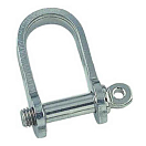 Купить Euromarine 005234 A4 Короткая плоская дужка 2 единицы Серебристый Grey 4 mm 7ft.ru в интернет магазине Семь Футов