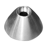 Цинковый анод Tecnoseal 01054 Ø26x15мм конический для подруливающего устройства Sidepower