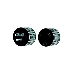 Ap products 636-1600500 Круглый переходник мама-папа Серебристый Black 30A/15A