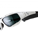 STINGRAY / Matte Pearl White / Polarized Smoke