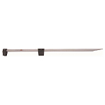Tortue AA0038300 Алюминиевый шип для песка Серый Grey 100 cm 