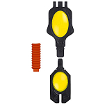Grivel RB101.77 Antibottaccordeon For Rambo 4 Желтый  Black / Yellow