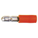 Oem marine KLAUB1020E Круглая вилка Terminal 100 единицы Red 4 mm
