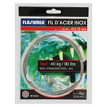 Flashmer FAX49D65 49 Brins Стальная Линия 10 м Белая 0.650 mm 