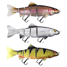 Купить Fox rage NRE056 Replicant Jointed Trout Shallow 180 Mm 77g Многоцветный UV Stickleback 7ft.ru в интернет магазине Семь Футов