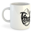 Купить Kruskis 42611K191 325ml Кружка с логотипом Красный White 325 ml (11 oz) 7ft.ru в интернет магазине Семь Футов