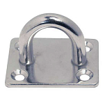 Euromarine 004460 A2 Квадратное опорное кольцо Grey 35 x 30 mm