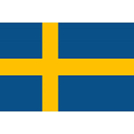 Adria bandiere 5252368 Флаг Швеции Голубой  Multicolour 40 x 60 cm 