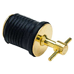 Seachoice 50-18800 Drain Plug Twist Turn Bucket Желтый  Black / Golden
