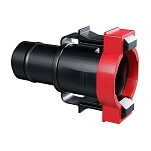 Qwik lok 81-MPA014 Прямой разъем Красный  Black 82.55 mm