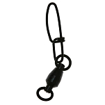 Sakura 87ASEB002 Двойные просверленные бусины Черный Black (3 pcs) 35 kg 