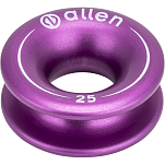 Коуш круглый из анодированного алюминия Allen Brothers A..87-25-P 25 мм 800 кг фиолетовый