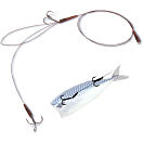 Купить Quantum fishing 4273001 Mr Pike Long Cast Leader Крюк Серый Grey 4 | Семь футов в интернет магазине Семь Футов