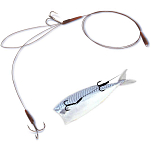 Quantum fishing 4273001 Mr Pike Long Cast Leader Крюк Серый Grey 4 