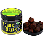 Pro elite baits C8433920 Fluminow Hook Банан И Клубника 200ml Пеллеты Коричневый 14 / 20 mm 