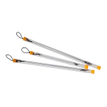 Savage gear SVS61769 1x7 Titanium Trace 20 cm Лидер Бесцветный Black 0.300 mm