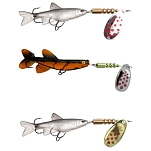 Evia H11BIS3NAPRZ Ложка-приманка Minnow 11 Bis 3 9g  PR
