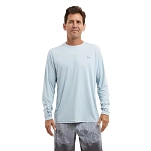 Pelagic 1015251004-bfg-l Футболка с длинным рукавом Vaportek Solid Blue Fog 15x10x10