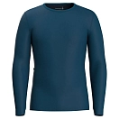 Купить Smartwool SW019286N831.M Базовый слой с длинным рукавом Intraknit Merino 200 Crew Голубой Nival Blue / Deep Navy M 7ft.ru в интернет магазине Семь Футов