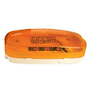 Купить Anderson marine 177-V180A Piranha 180 Светодиодный овальный просвет Æ Боковой габаритный фонарь с отражателем Оранжевый Amber 7ft.ru в интернет магазине Семь Футов
