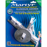 Martyr anodes 194-CMY6090KITZ Yamaha 60-90 л.с. оцинкованный Анод Комплект Grey