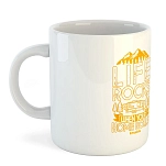 Kruskis 42611C420 Кружка Your Home Rolls 325ml  White