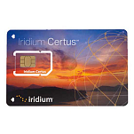 Iridium everywhere NB-826 SIM Terminal Certus Визитная Карточка Orange / Blue