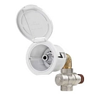 Купить Plastimo 69148 Flexible Крышка Впускной патрубок для воды Квадратный угловой соединитель White 13.5 x 9.6 x 7 cm 7ft.ru в интернет магазине Семь Футов