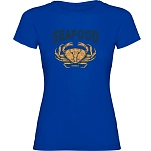 Kruskis 11502241xlc066 Футболка с коротким рукавом Seafood Crab Royal Blue 30x25x2