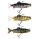Fox rage NRE289 Replicant Jointed Мягкая приманка 150 mm 60g Золотистый Ghost Ayu UV