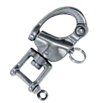 Plastimo 423710 Snap Shackle Clevis Pin Swivel Carabiner  Stainless Steel 16 mm