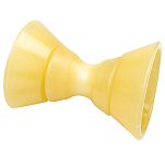 Seachoice 50-56600 Носовой ролик с колокольчиками 4´´ Желтый Yellow