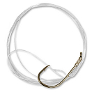 Купить Zebco 4579100 Trophy Worm Связанные Крючки Бесцветный Silver 1/0  7ft.ru в интернет магазине Семь Футов