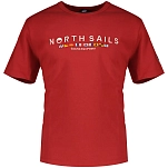 North sails 692863-0237-XXL Футболка с коротким рукавом Print Red Lava 2XL