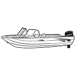 Carver industries 500-79121XS11 AFB-21 Крышка лодки Белая White