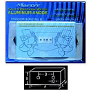 Купить Martyr anodes CMDIVERBONDA Kit Алюминиевый анод Голубой 330 mm  7ft.ru в интернет магазине Семь Футов
