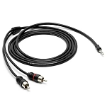 Jl audio 90365 Разъем XD-MINIRCA-6 1.8 m  Black