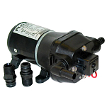 Flojet R4406143A Quad II Диафрагменный насос 12,5 л/мин, 2,5 бар, байпас, 12В, RV
