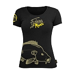Hotspot design 010001100 Футболка с коротким рукавом Fishing Mania Carpfishing Black 30x20x5 XS