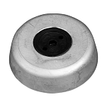 Цинковый анод Tecnoseal 00154 Ø120x35мм дисковый со стальной вставкой для кормы
