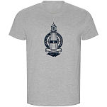 Kruskis CA66900558C055 Футболка с коротким рукавом Lighthouse ECO Серый Heather Grey 2XL