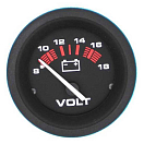 Купить Veethree VEM57901E Amega 8-18V Вольтметр  Black 52 mm 7ft.ru в интернет магазине Семь Футов