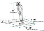 Lenco Pro Control Auto Standard 229 x 305 mm, Osculati 51.267.01