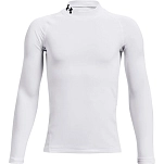 Under armour 1366373-100-ylg Базовый слой с длинным рукавом ColdGear Armour Mock White / Black 30x25x2 13-14 Years