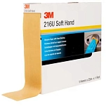 3M PN50331 Абразивный поролоновый валик 216U P180 25 m Yellow 115 mm