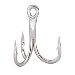 Asari AHTN4X-1/0 Ocean Pro Line 4X Крюк Серебристый  1/0 