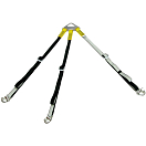Купить Три стропы с карабинами для шлюпки 30 - 360 см 400 кг, Osculati 22.518.04 7ft.ru в интернет магазине Семь Футов